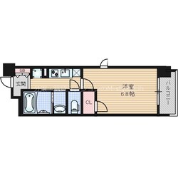 リビオメゾン西天満の物件間取画像